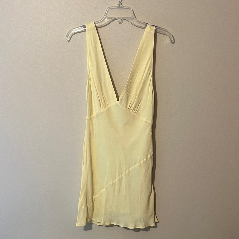Meshki Yellow Mini Dress